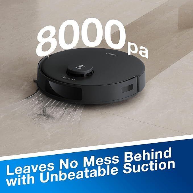 Aspirador de pó robô ECOVACS DEEBOT N20 com aspirador Mop 8000Pa